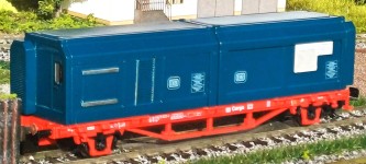 Loewe 2477 - H0 - Bauzug-Wohncontainer DB (2 Stück) - Set C